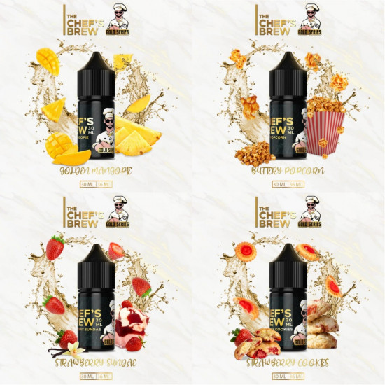 正品 THE Chefs Brew廚師佳釀煙油36mg
