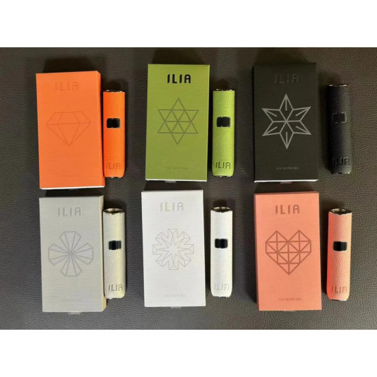 正品 ILIA哩啞皮革電子烟主機 ILIA皮革霧化杆 